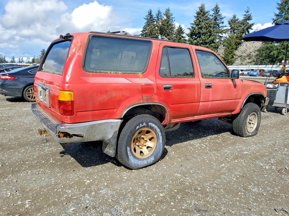 Продажа на аукционе авто 1993 Toyota 4runner, vin: JT3VN39W0P0107340, номер лота: 50169266