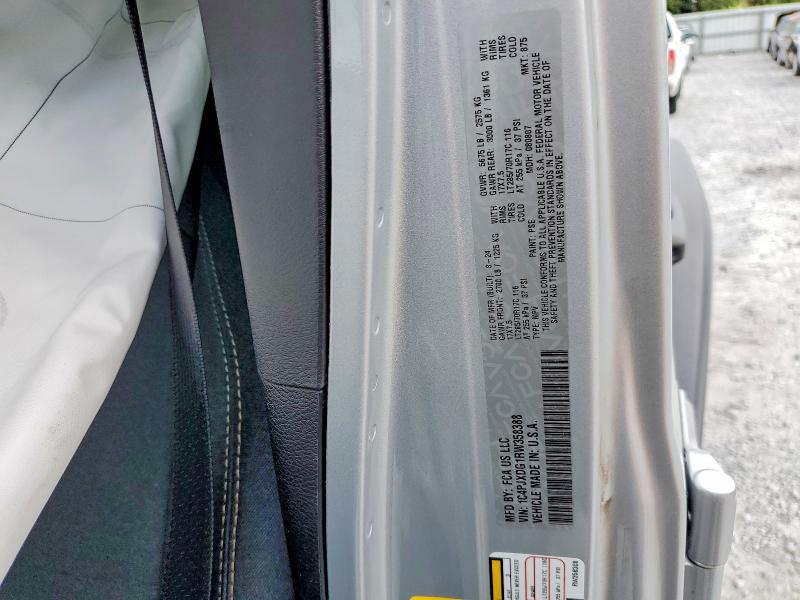 Продажа на аукционе авто 2024 Jeep Wrangler, vin: 1C4PJXDG1RW358388, номер лота: 50293736