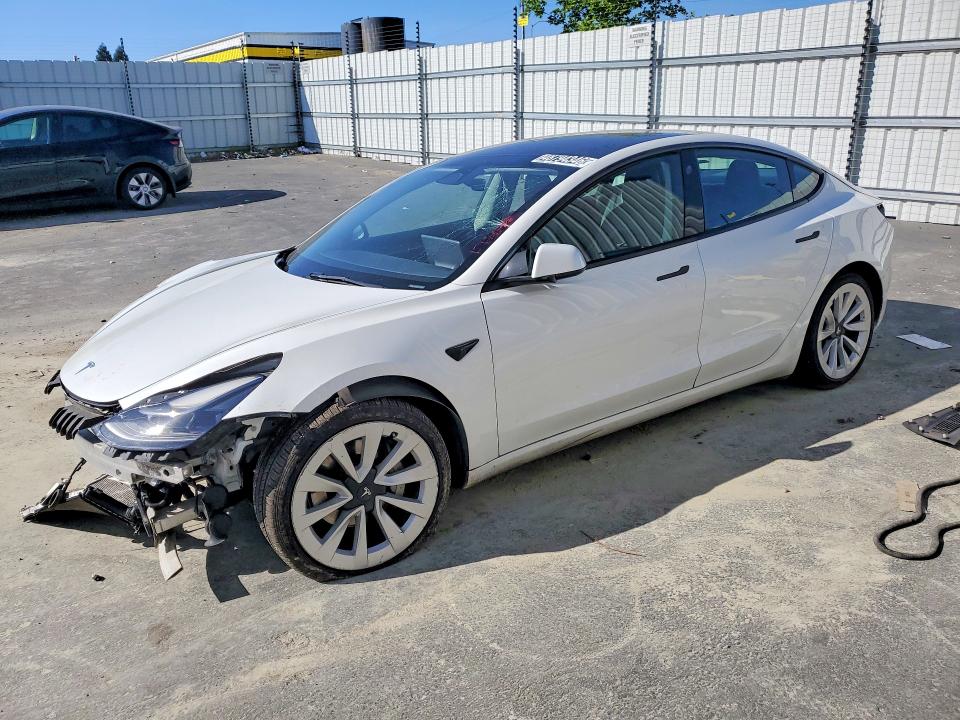 Продаж на аукціоні авто 2022 Tesla Model 3, vin: 5YJ3E1EB0NF158491, номер лоту: 48794346