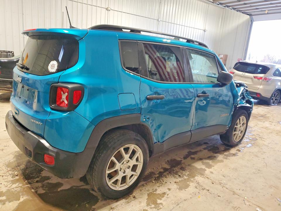 2021 Jeep Renegade მანქანა იყიდება აუქციონზე, vin: ZACNJDAB6MPM18120, აუქციონის ნომერი: 49235696