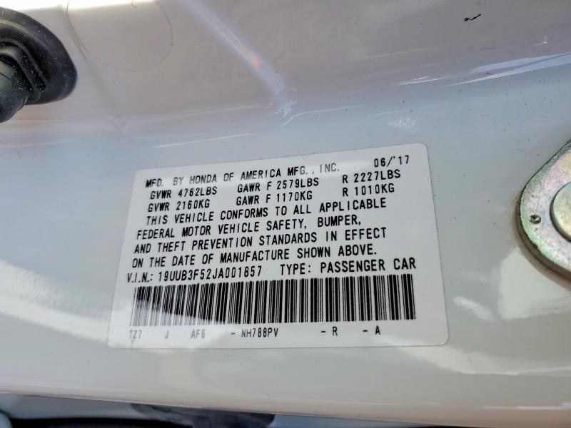 Aukcja sprzedaży 2018 Acura Tlx, vin: 19UUB3F52JA001857, numer aukcji: 49676636