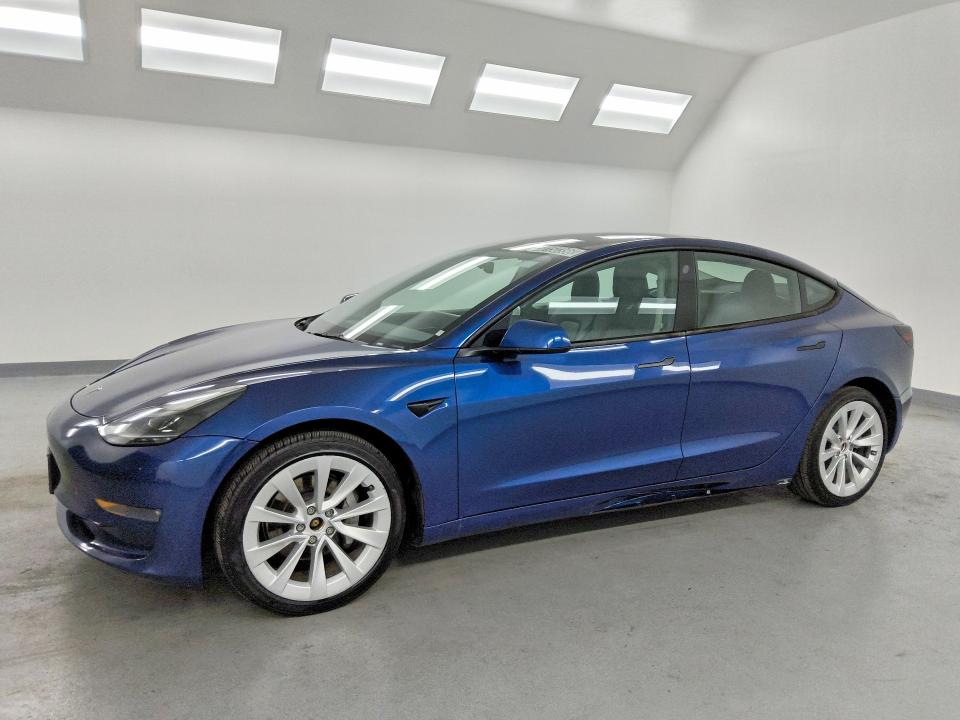 2022 Tesla Model 3 მანქანა იყიდება აუქციონზე, vin: 5YJ3E1EB5NF305162, აუქციონის ნომერი: 50150356