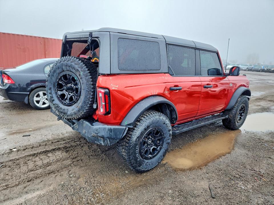 49774886 :رقم المزاد ، 1FMEE2BP1RLA13621 vin ، 2024 Ford Bronco مزاد بيع