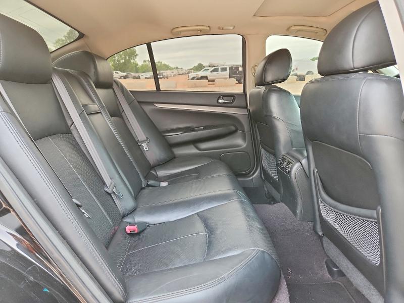 2013 Infiniti G37 Sedan მანქანა იყიდება აუქციონზე, vin: JN1CV6APXDM717956, აუქციონის ნომერი: 51501116