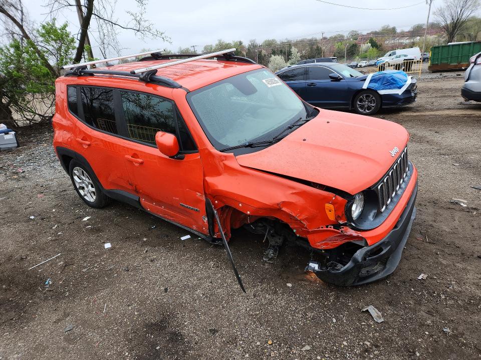 Продажа на аукционе авто 2017 Jeep Renegade, vin: ZACCJBBB6HPG32222, номер лота: 48588266