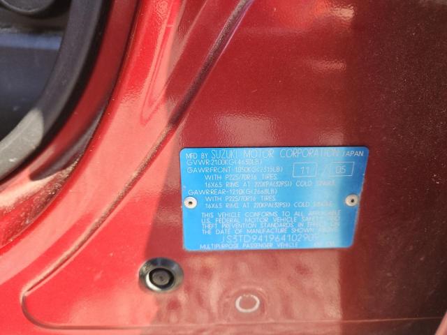 Aukcja sprzedaży 2006 Suzuki Grand Vitara, vin: JS3TD941964102909, numer aukcji: 49125266