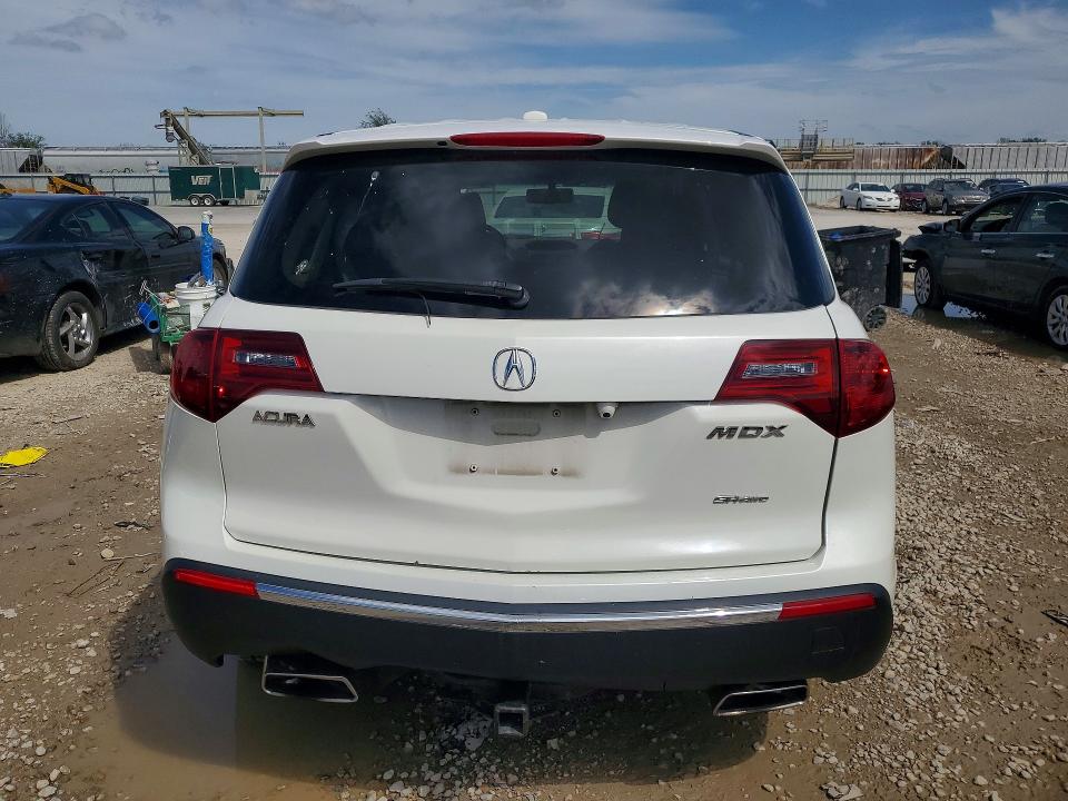 49776266 :رقم المزاد ، 2HNYD2H27AH512855 vin ، 2010 Acura Mdx مزاد بيع