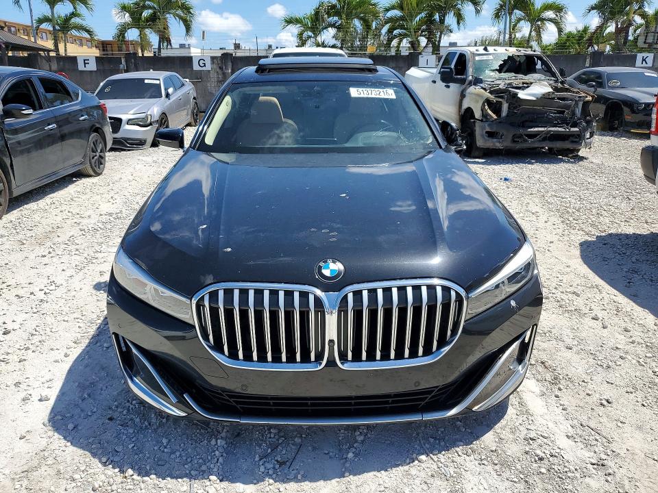 2022 Bmw 740 მანქანა იყიდება აუქციონზე, vin: WBA7T2C04NCK93482, აუქციონის ნომერი: 51373216