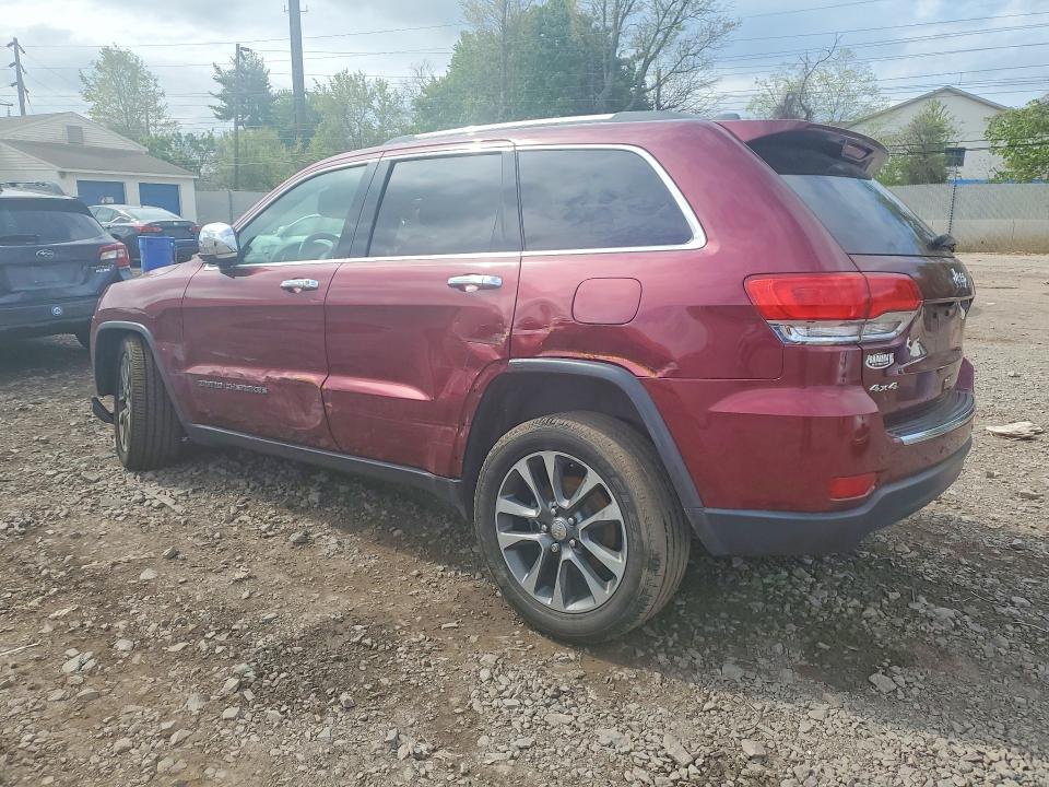 2018 Jeep Grand Cherokee მანქანა იყიდება აუქციონზე, vin: 1C4RJFBG5JC250092, აუქციონის ნომერი: 50797476