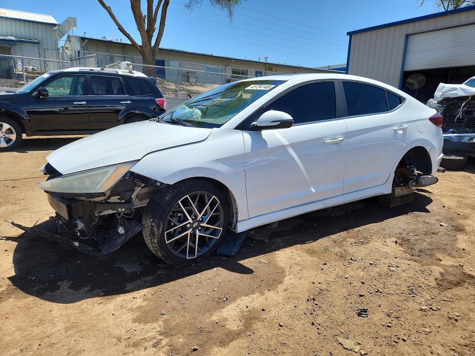 2019 Hyundai Elantra მანქანა იყიდება აუქციონზე, vin: KMHD04LB1KU865315, აუქციონის ნომერი: 49754146