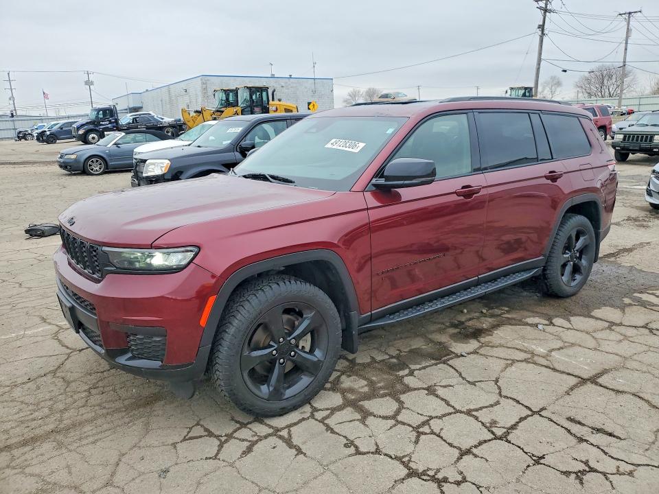 49128306 :رقم المزاد ، 1C4RJKAG7N8523875 vin ، 2022 Jeep Grand Cherokee مزاد بيع