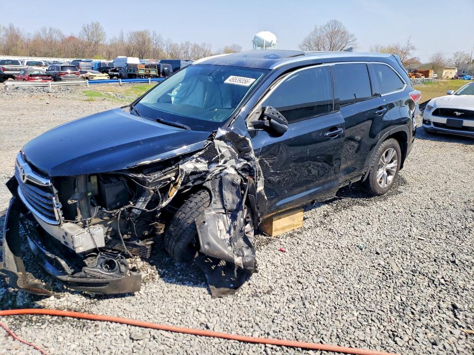 Продаж на аукціоні авто 2015 Toyota Highlander, vin: 5TDJKRFHXFS124167, номер лоту: 49539356