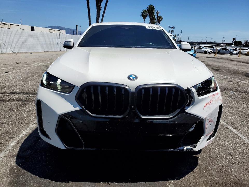 2024 Bmw X6 მანქანა იყიდება აუქციონზე, vin: 5UX33EX0XR9U75055, აუქციონის ნომერი: 50675506