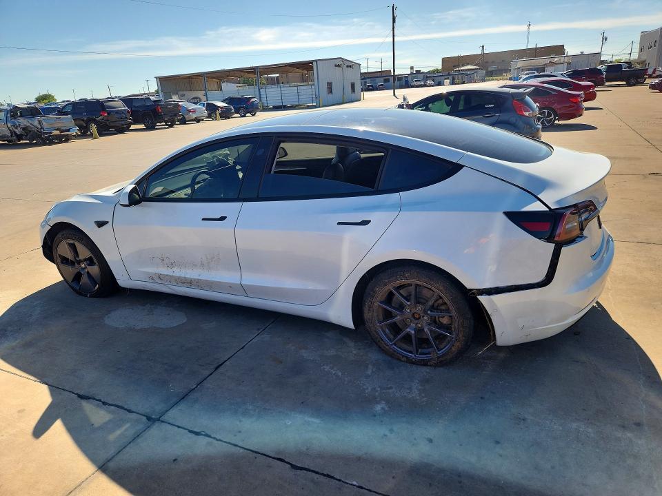 48740876 :رقم المزاد ، 5YJ3E1EA3MF062019 vin ، 2021 Tesla Model 3 مزاد بيع