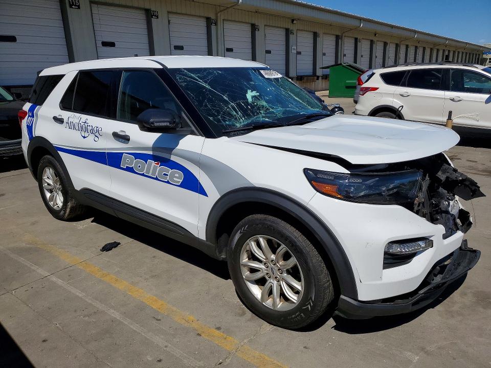 48668916 :رقم المزاد ، 1FM5K8AB2MGA43679 vin ، 2021 Ford Explorer مزاد بيع