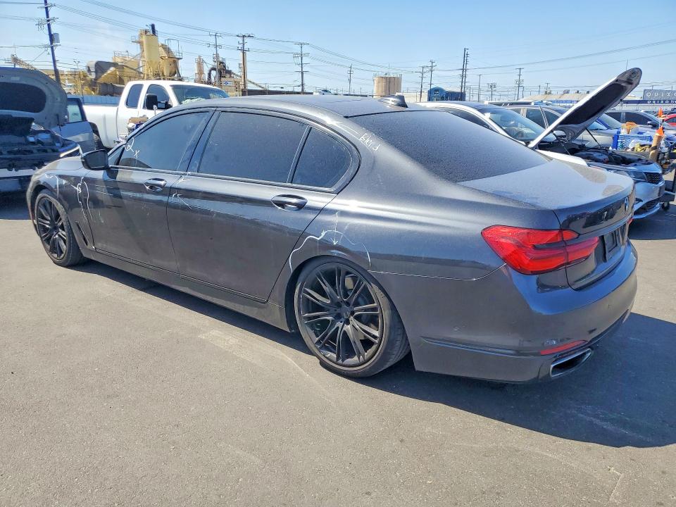 2016 Bmw 740 მანქანა იყიდება აუქციონზე, vin: WBA7E2C56GG547050, აუქციონის ნომერი: 51469716
