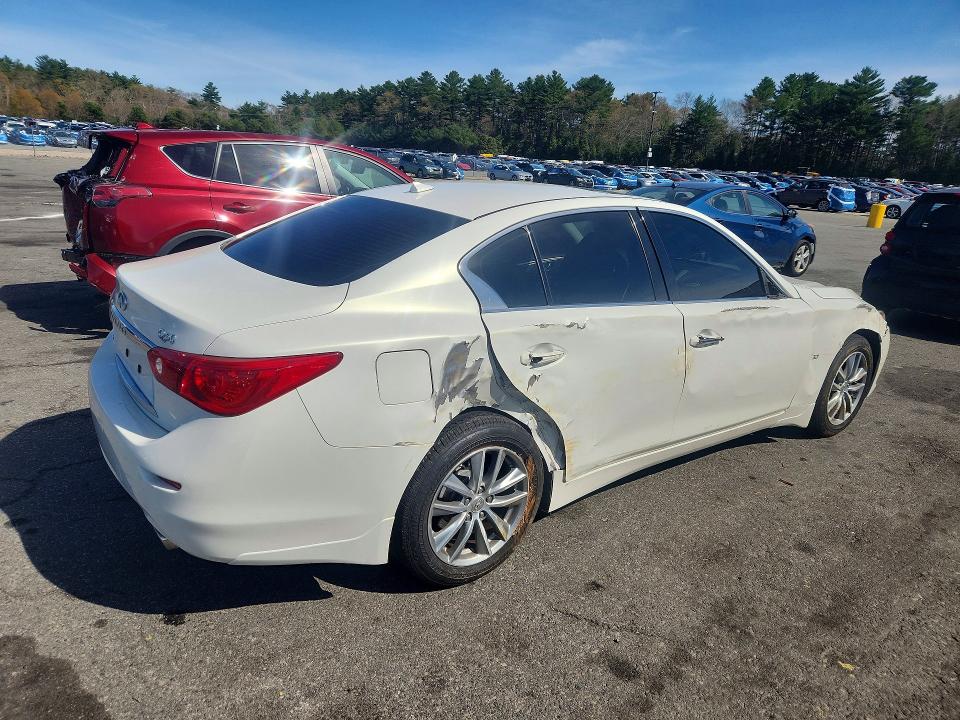 51318626 :رقم المزاد ، JN1BV7AR0EM690495 vin ، 2014 Infiniti Q50 مزاد بيع
