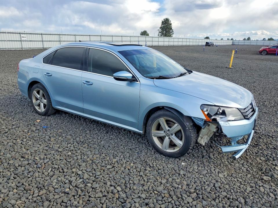 2012 Volkswagen Passat მანქანა იყიდება აუქციონზე, vin: 1VWBN7A34CC045647, აუქციონის ნომერი: 51124986