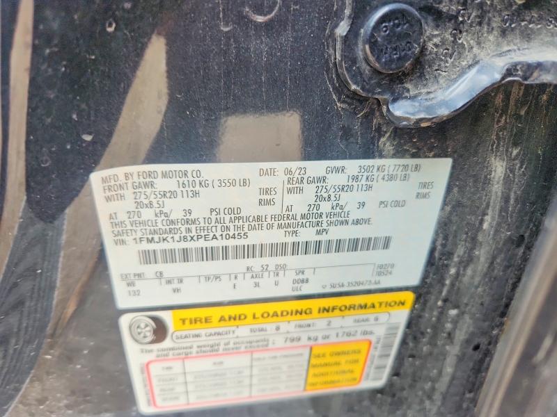 51784346 :رقم المزاد ، 1FMJK1J8XPEA10455 vin ، 2023 Ford Expedition مزاد بيع