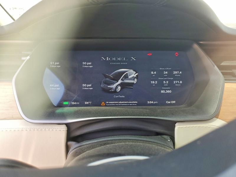 2019 Tesla Model X მანქანა იყიდება აუქციონზე, vin: 5YJXCAE25KF181347, აუქციონის ნომერი: 50004926