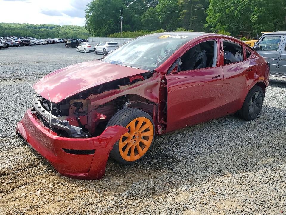 2026 Tesla Model Y მანქანა იყიდება აუქციონზე, vin: 7SAYGDED6TF550829, აუქციონის ნომერი: 51357856