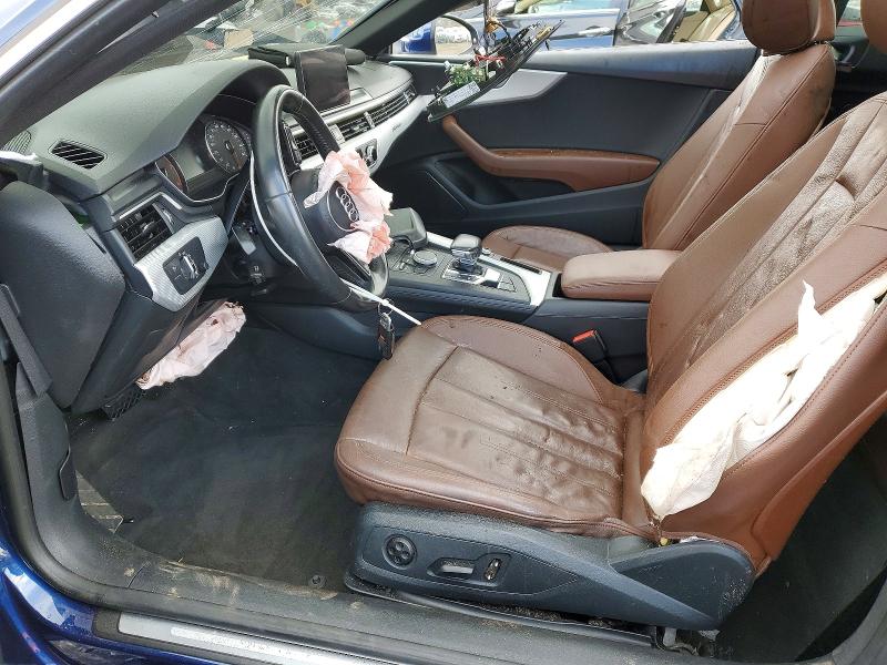 2018 Audi A5 მანქანა იყიდება აუქციონზე, vin: WAUNNAF58JA003432, აუქციონის ნომერი: 49179386