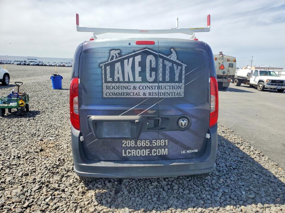 50611046 :رقم المزاد ، ZFBERFAB6H6E13604 vin ، 2017 Ram Promaster City مزاد بيع