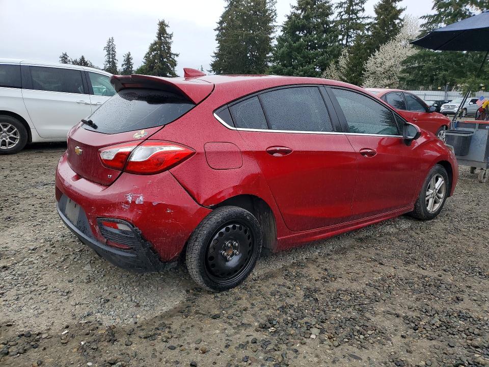 49795726 :رقم المزاد ، 3G1BE6SM2HS535096 vin ، 2017 Chevrolet Cruze مزاد بيع