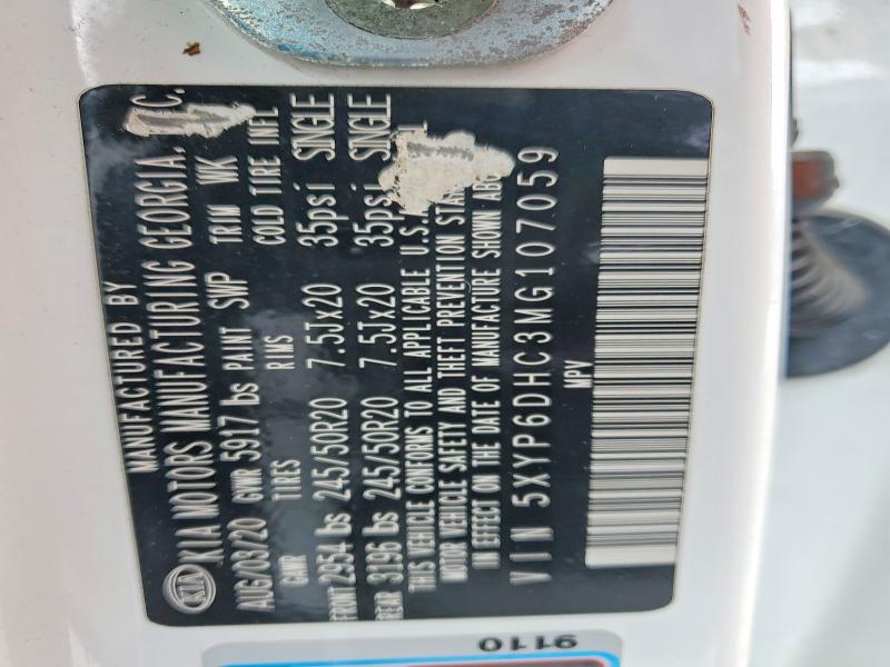 Aukcja sprzedaży 2021 Kia Telluride, vin: 5XYP6DHC3MG107059, numer aukcji: 51426476