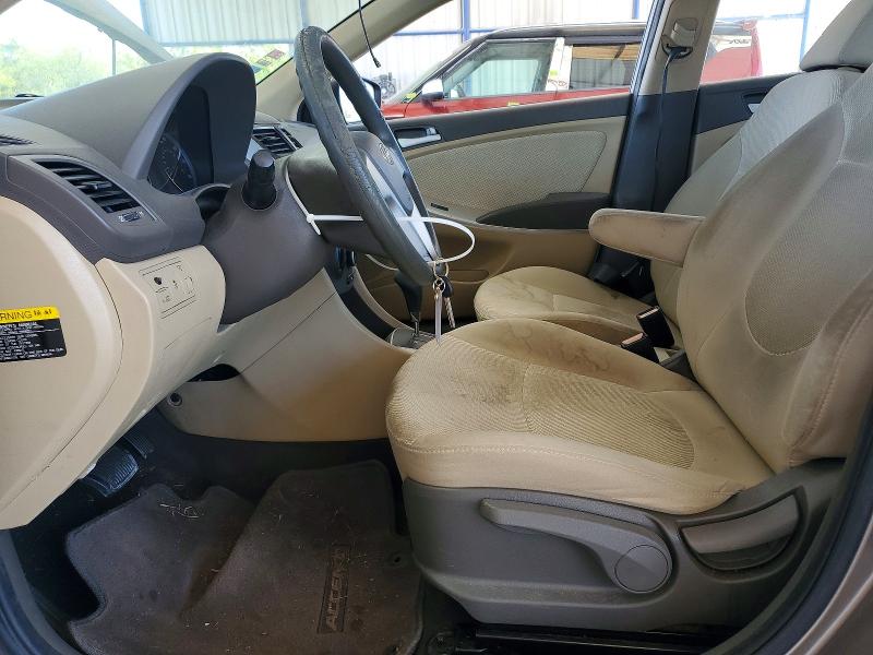 48538496 :رقم المزاد ، KMHCT4AE6CU065661 vin ، 2012 Hyundai Accent مزاد بيع