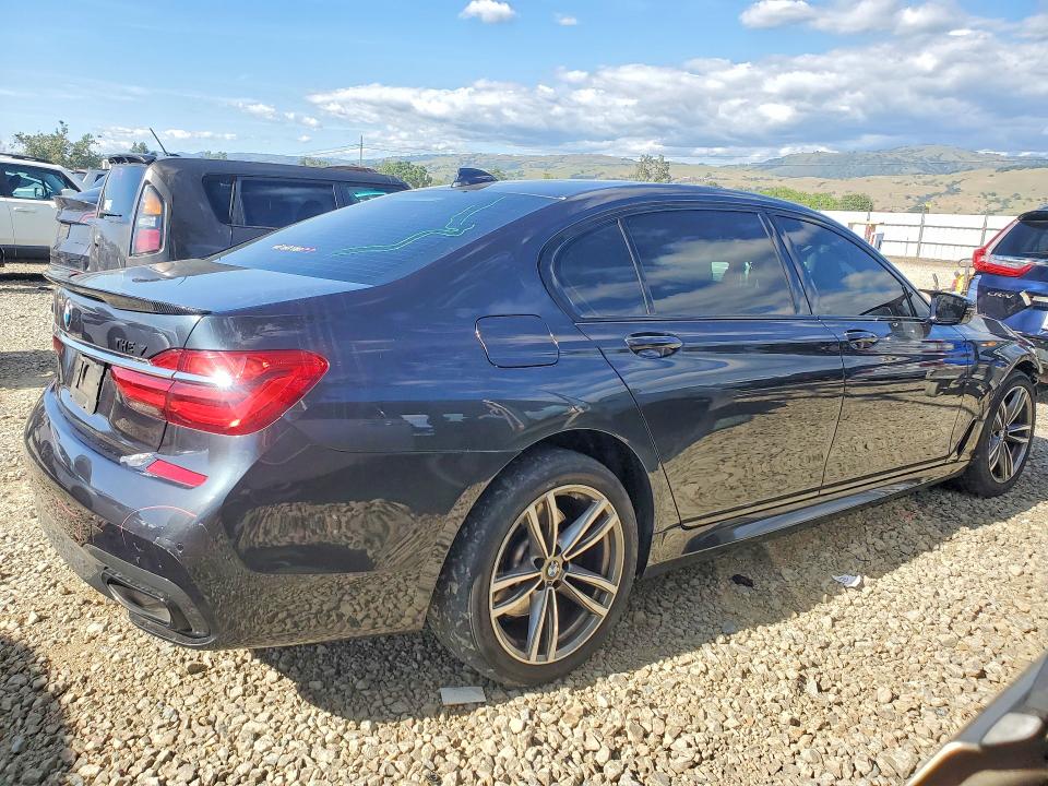 Auction sale of the 2017 Bmw 740, vin: WBA7J2C39HG497708, lot number: 50478496
