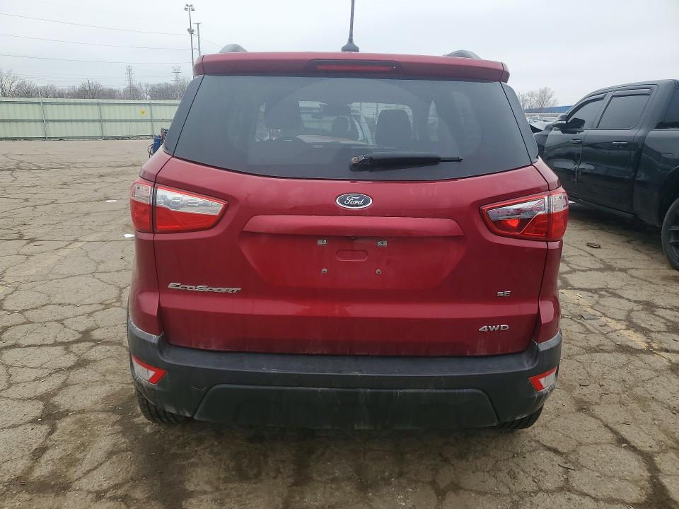 2021 Ford Ecosport მანქანა იყიდება აუქციონზე, vin: MAJ6S3GL2MC403736, აუქციონის ნომერი: 48161716