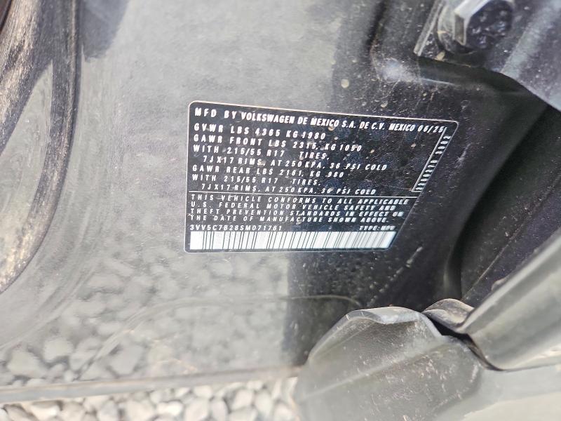 Продаж на аукціоні авто 2025 Volkswagen Taos, vin: 3VV5C7B28SM071761, номер лоту: 49511516