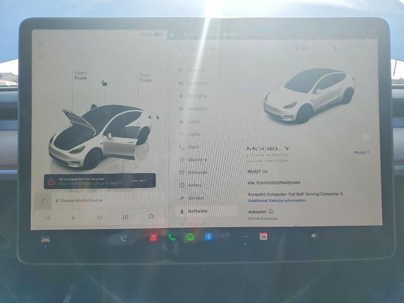Auction sale of the 2023 Tesla Model Y, vin: 7SAYGDEE0PA052489, lot number: 51278126
