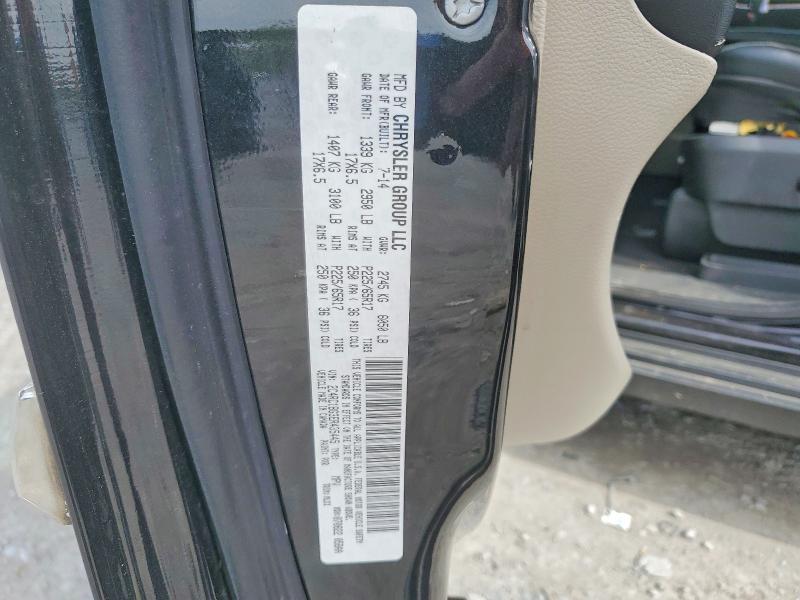 Auction sale of the 2014 Chrysler Town & Country, vin: 2C4RC1BG3ER435445, lot number: 48458106