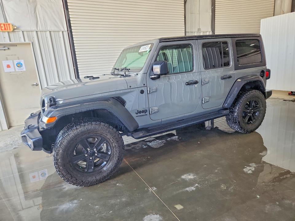 49283546 :رقم المزاد ، 1C4HJXDG9MW863950 vin ، 2021 Jeep Wrangler Unlimited مزاد بيع