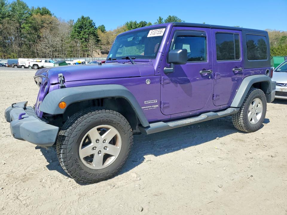 Aukcja sprzedaży 2018 Jeep Wrangler Unlimited, vin: 1C4BJWDG3JL829578, numer aukcji: 51331556