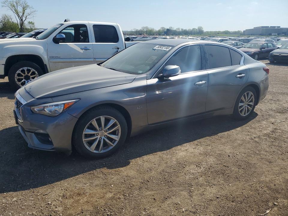 2018 Infiniti Q50 მანქანა იყიდება აუქციონზე, vin: JN1CV7AP6JM240878, აუქციონის ნომერი: 50932156