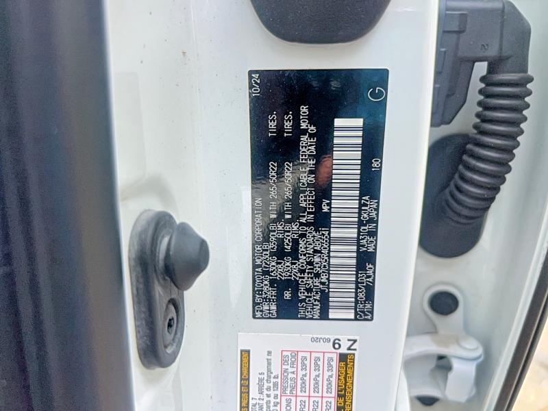 Aukcja sprzedaży 2024 Lexus Lx 600, vin: JTJMB7CX5R4065541, numer aukcji: 48649176