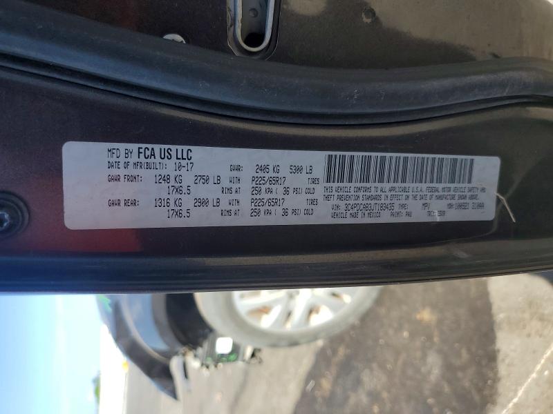 48251166 :رقم المزاد ، 3C4PDCAB3JT183435 vin ، 2018 Dodge Journey مزاد بيع