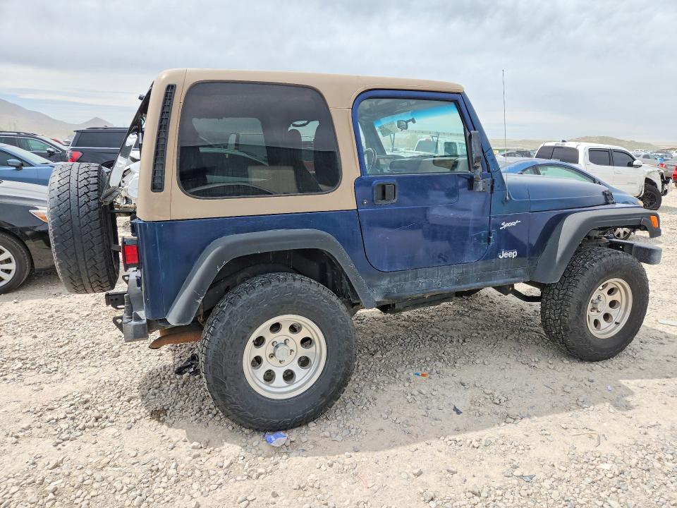 Продаж на аукціоні авто 2002 Jeep Wrangler / Tj, vin: 1J4FA49S42P754168, номер лоту: 50668186