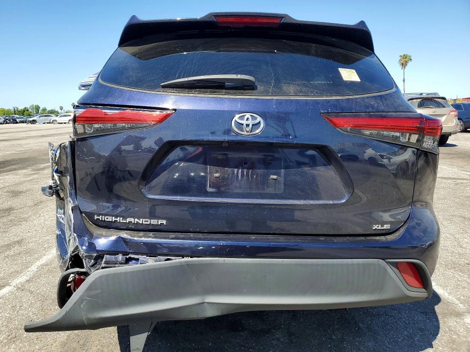 Aukcja sprzedaży 2020 Toyota Highlander, vin: 5TDHZRAHXLS021182, numer aukcji: 50701266