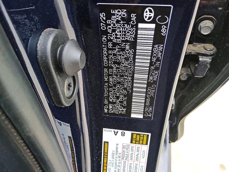 Aukcja sprzedaży 2025 Toyota Corolla Hybrid, vin: JTDBCMFEXS3109495, numer aukcji: 49747386