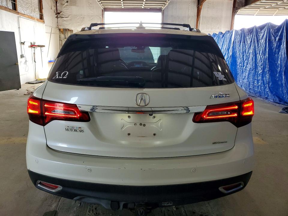 50992066 :رقم المزاد ، 5FRYD4H86FB016365 vin ، 2015 Acura Mdx مزاد بيع