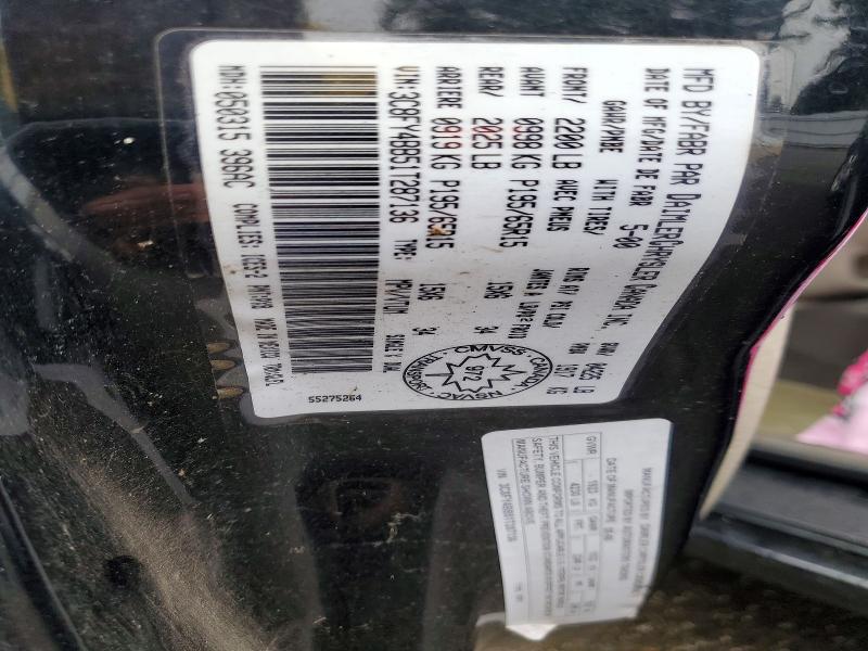 48363816 :رقم المزاد ، 3C8FY4BB51T287136 vin ، 2001 Chrysler Pt Cruiser مزاد بيع