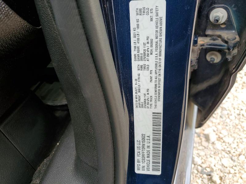 Продажа на аукционе авто 2024 Ram 1500, vin: 1C6SRFFT0RN150622, номер лота: 48689896