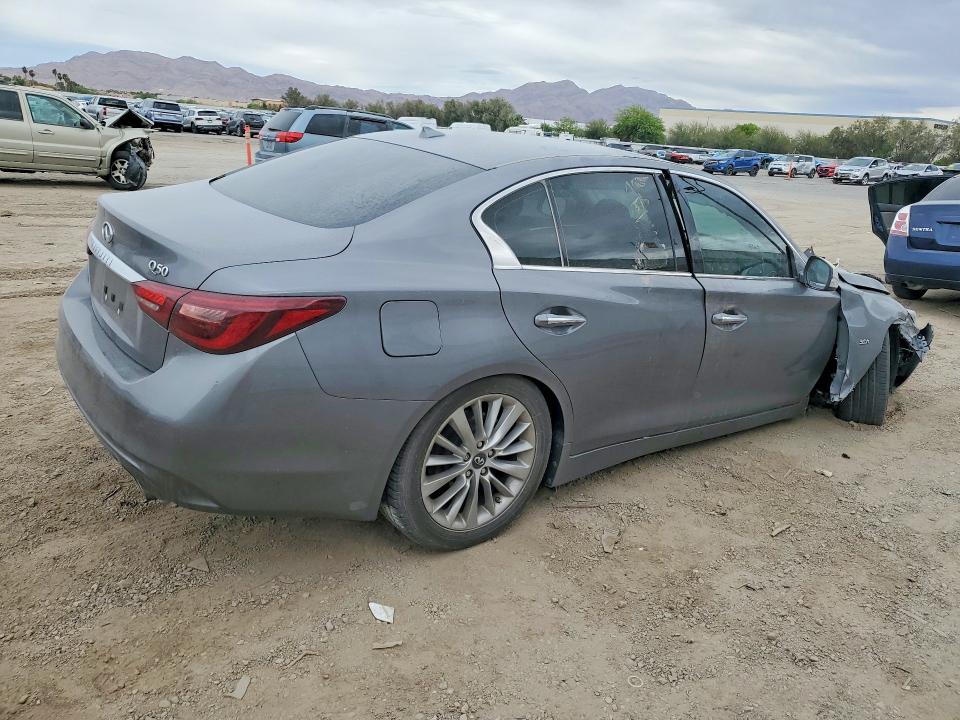 2019 Infiniti Q50 Luxe მანქანა იყიდება აუქციონზე, vin: JN1EV7AP2KM517004, აუქციონის ნომერი: 78557035