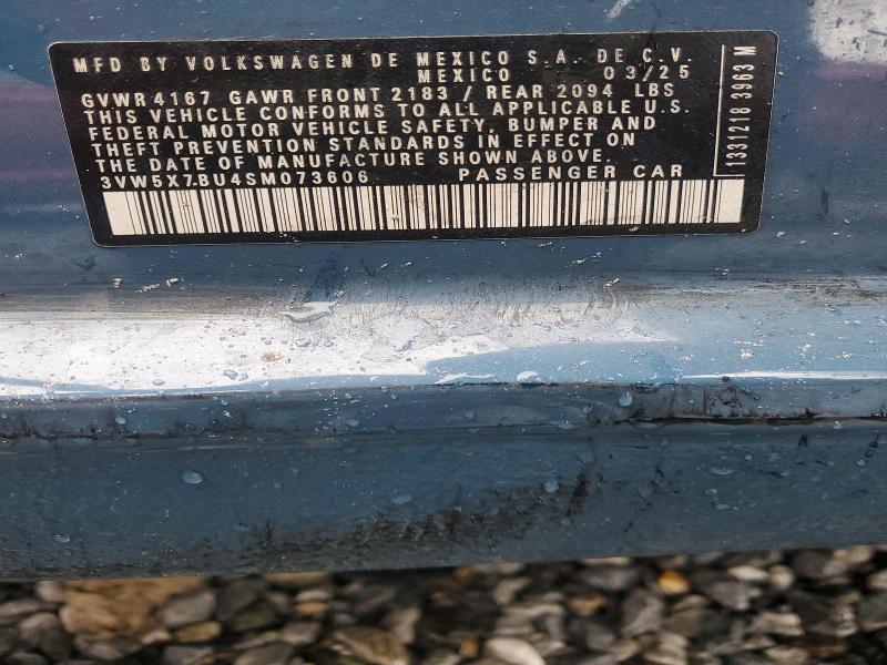 48812216 :رقم المزاد ، 3VW5X7BU4SM073606 vin ، 2025 Volkswagen Jetta مزاد بيع