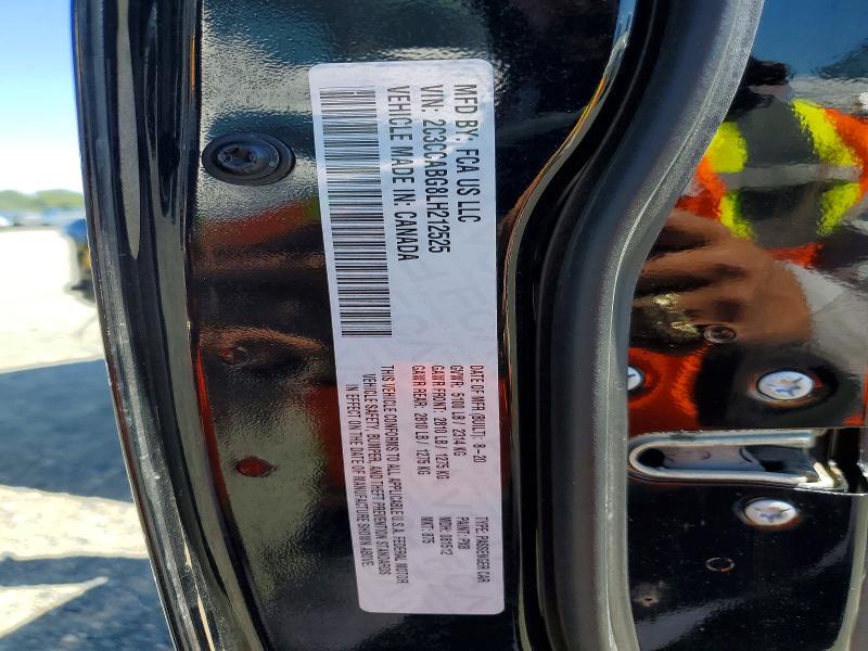48531826 :رقم المزاد ، 2C3CCABG8LH212525 vin ، 2020 Chrysler 300 مزاد بيع