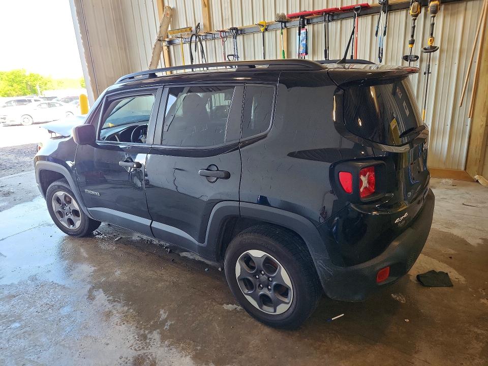 2018 Jeep Renegade მანქანა იყიდება აუქციონზე, vin: ZACCJBAB9JPH36243, აუქციონის ნომერი: 51437486